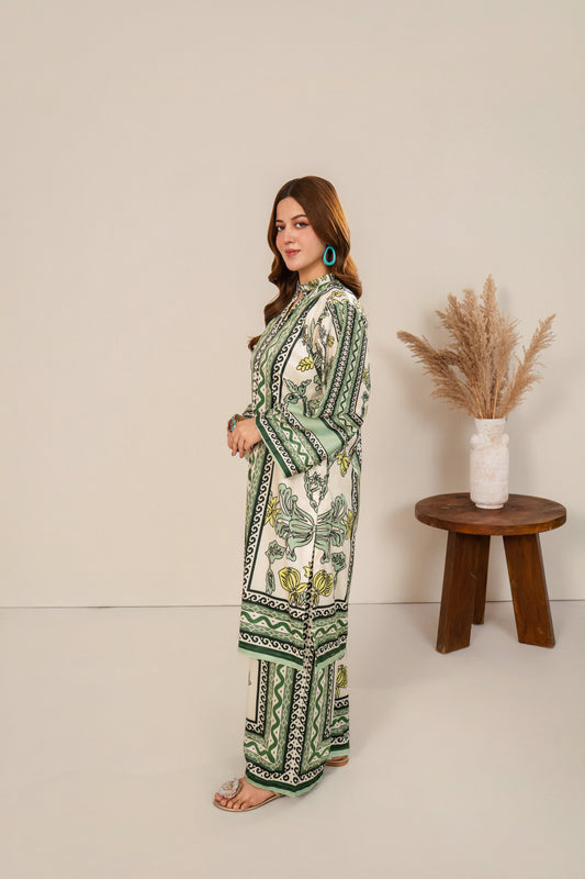GREEN MINT VELVET - 2PCS royal lifestyle collections