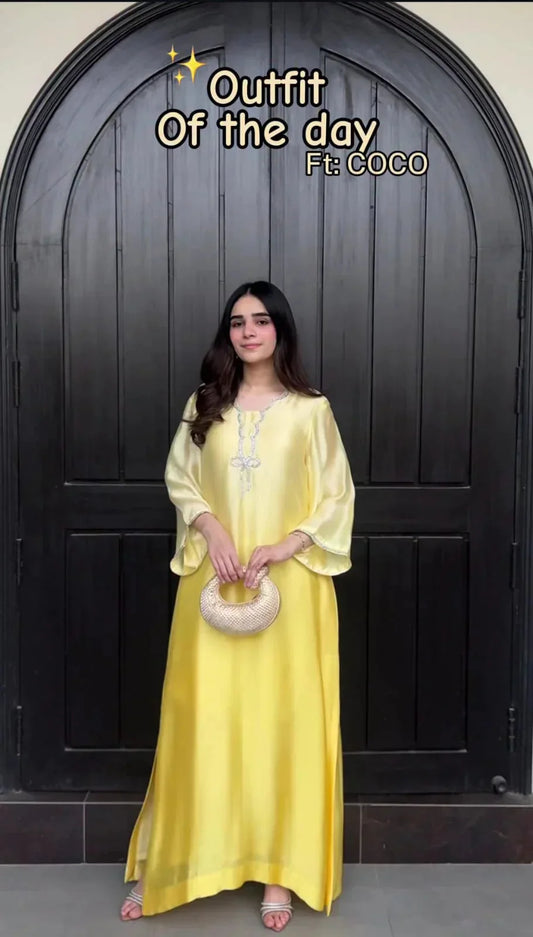 Coco silk embroidered 2pc royal lifestyle collections