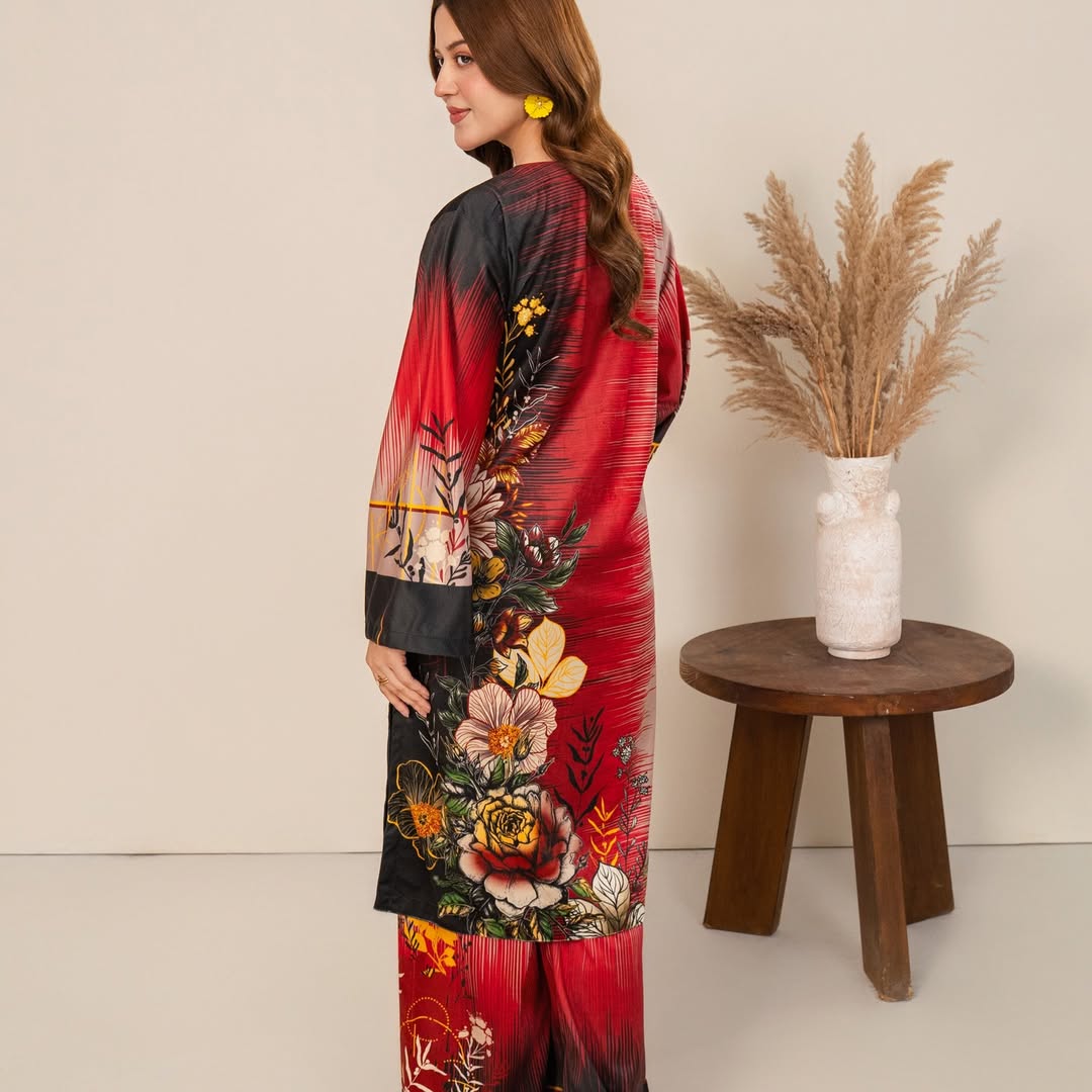 RED LOVE VELVET - 2PCS royal lifestyle collections