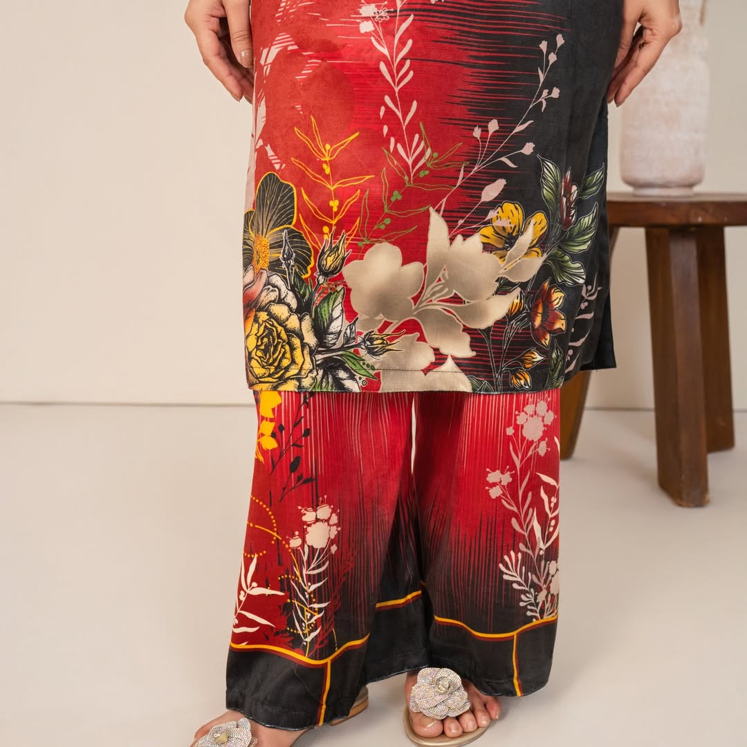 RED LOVE VELVET - 2PCS royal lifestyle collections