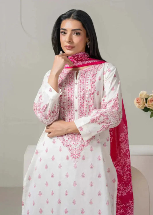 NOOR BAANO 3PCS royal lifestyle collections