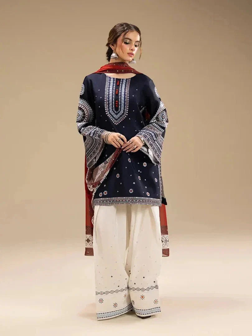 Rangrez – Heavy Embroidered Stitched Suit royal lifestyle collections