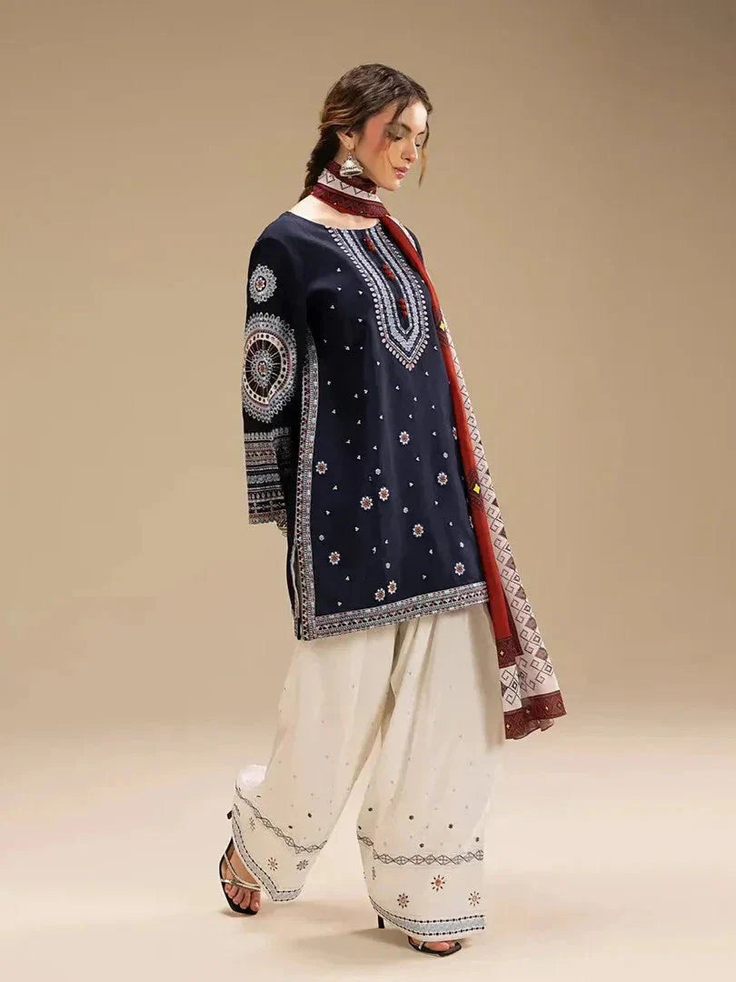 Rangrez – Heavy Embroidered Stitched Suit royal lifestyle collections