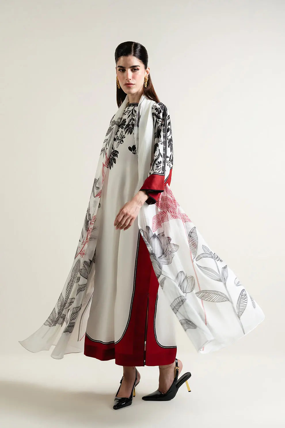 ROMI Long Length Digital printed 3PCS royal lifestyle collections