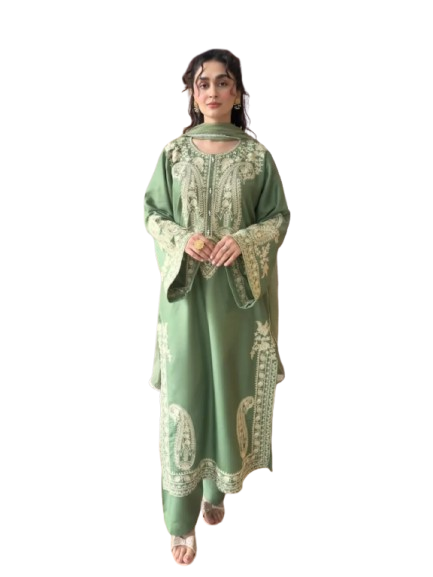 Afreen Embroidered 3pc royal lifestyle collections
