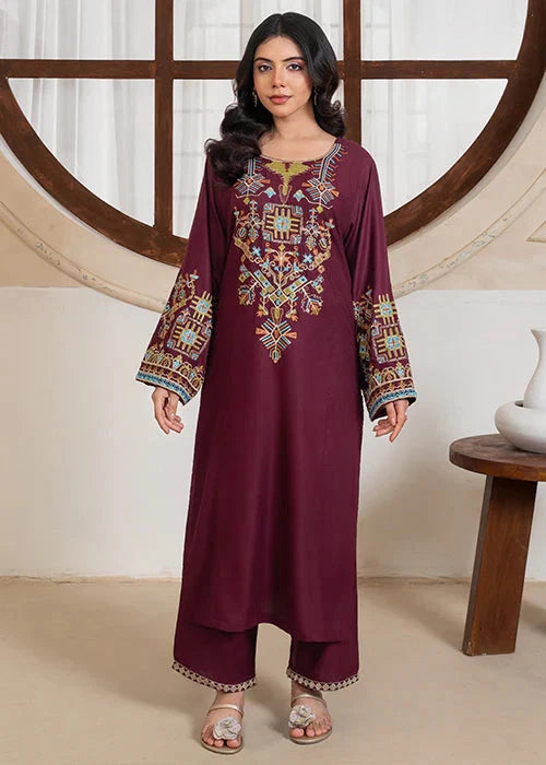 Royal Aiza Bedford Embroidered 2pcs Royal Lifestyle Collections