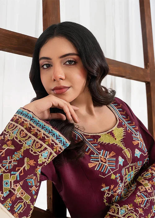 Royal Aiza Bedford Embroidered 2pcs Royal Lifestyle Collections