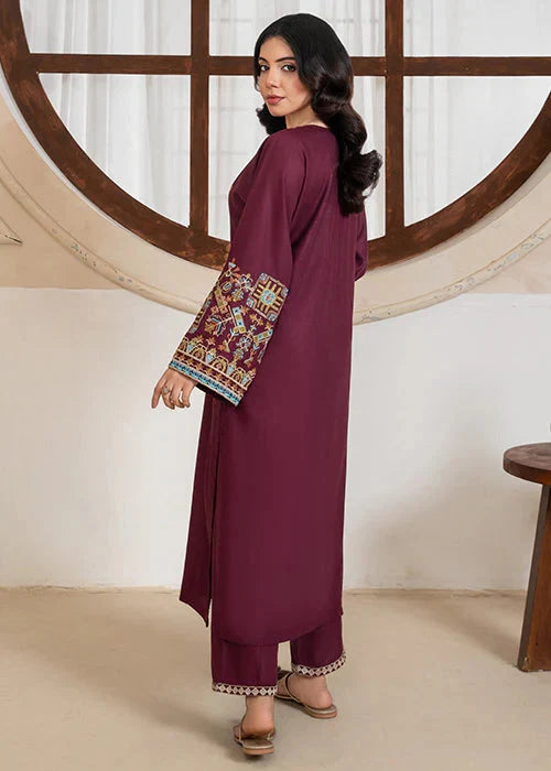 Royal Aiza Bedford Embroidered 2pcs Royal Lifestyle Collections