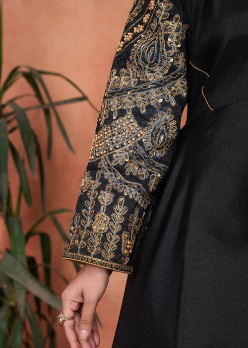 Royal Zuri Black Premium Embroidered 3pcs Royal Lifestyle Collections