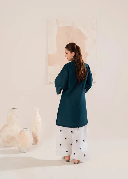 Blue Cherry 2PC Farshi Shalwar royal lifestyle collections