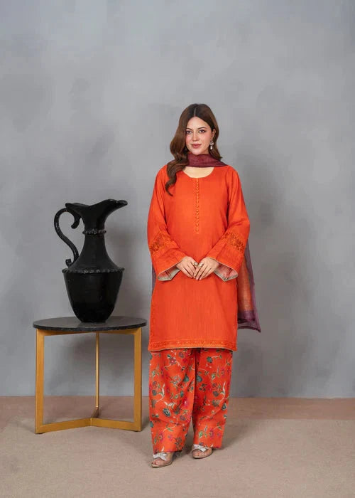 Royal Jahan Embroidered 3PC royal lifestyle collections