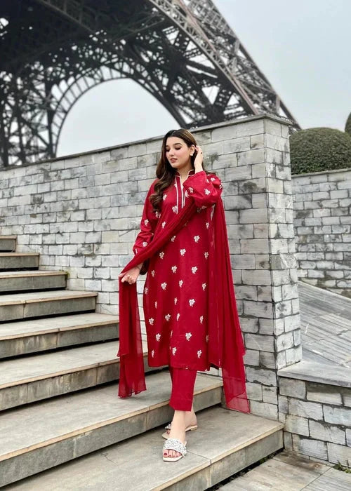 LILLY EMBROIDERY 3PC royal lifestyle collections
