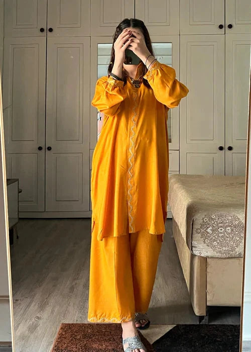 Royal Yellow Ringels 2PC royal lifestyle collections
