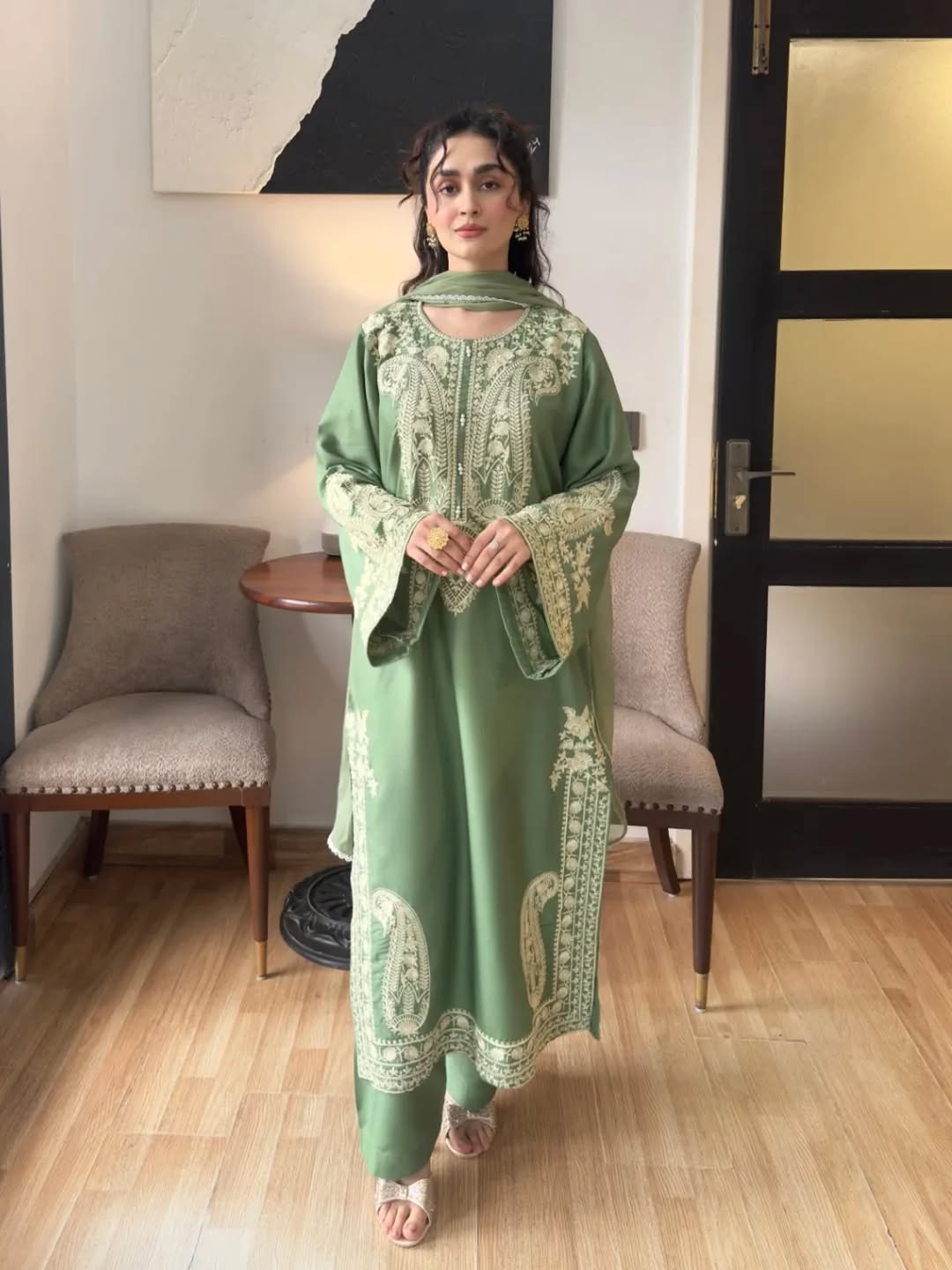 Afreen Embroidered 3pc royal lifestyle collections