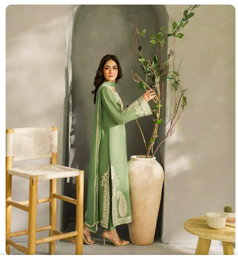 Afreen Embroidered 3pc royal lifestyle collections