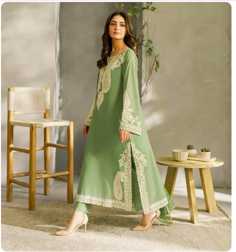 Afreen Embroidered 3pc royal lifestyle collections